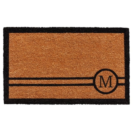 Chelsea Monogram Doormat (Letter M)