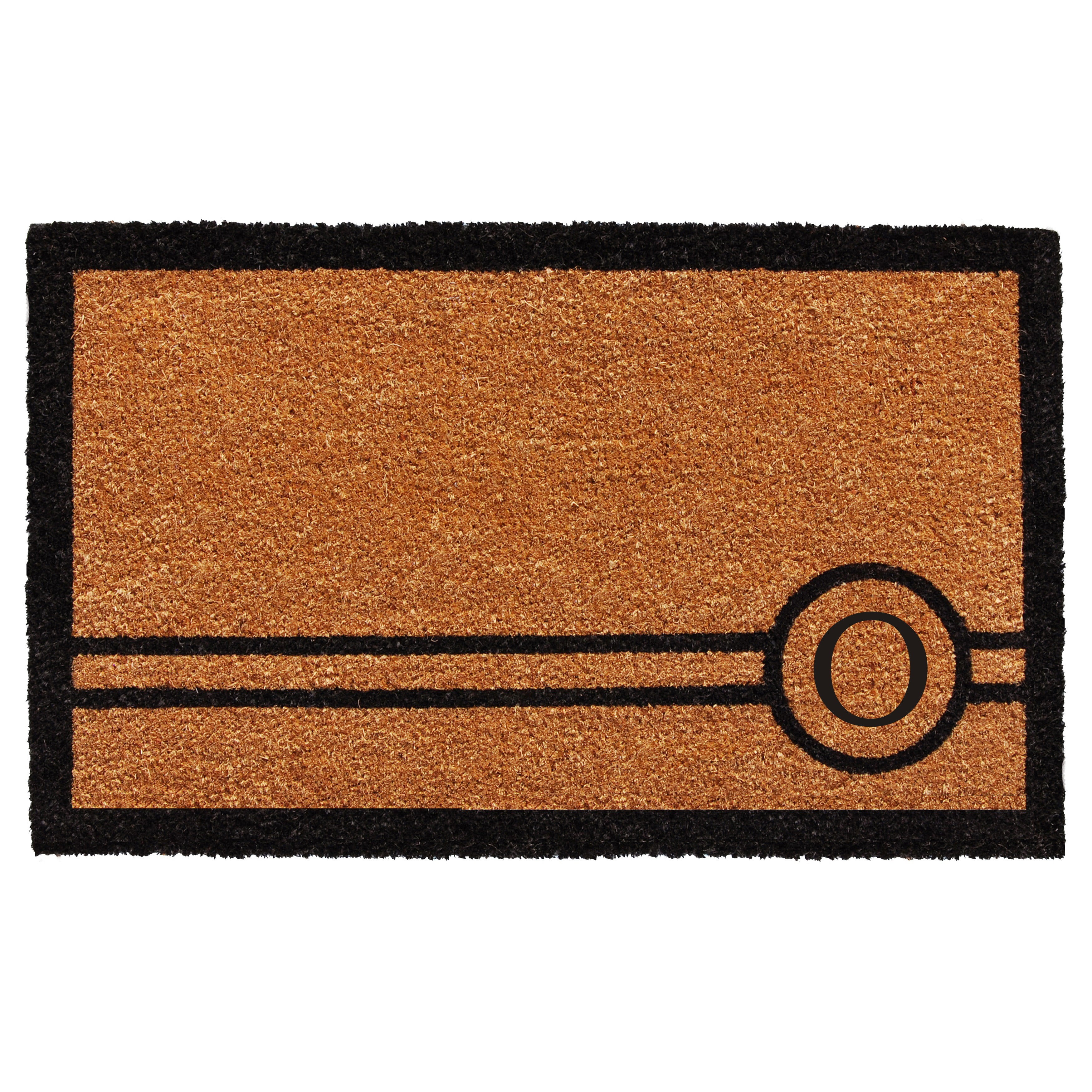 Chelsea Monogram Doormat (Letter O)