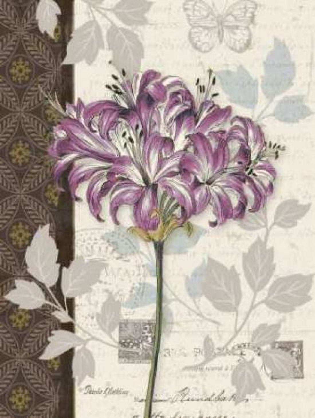 Chelsea Purple I Canvas Art - Pamela Gladding (18 x 24)