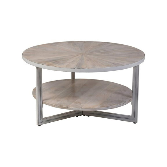 Chelsea Round Coffee Table - Whitewash