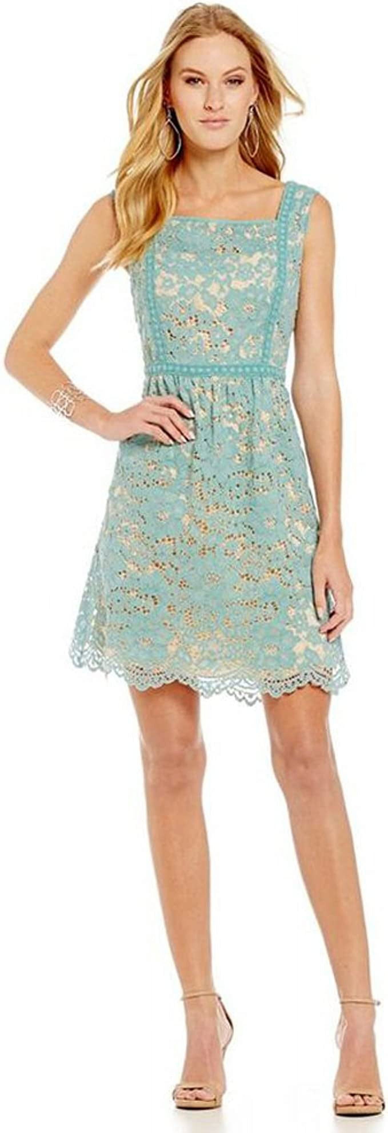 Chelsea and Violet Blocked Lace Dress (Large) Chelsea and Violet Blocked Lace Dress (Large)