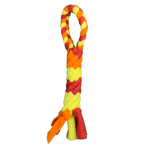 Chelsy's Toys Interactive Tug Toy for Dogs and Puppies, Mental Stimulation Toy, Slow-Play, Freeze forTeething Relief (Orange)