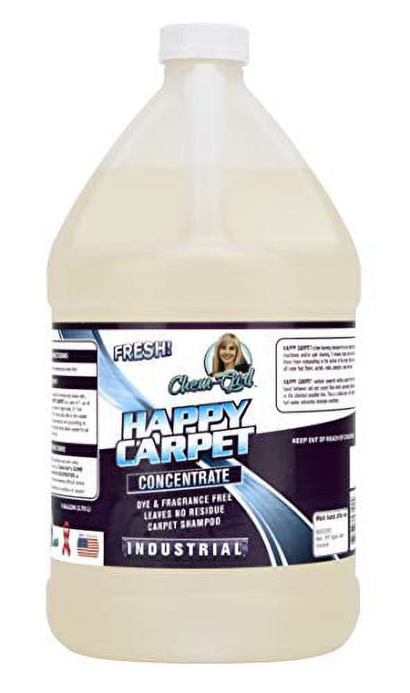 ChemGirl Happy Carpet DeepClean Carpet Shampoo Concentrate