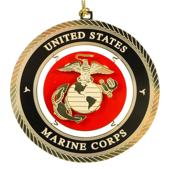 ChemArt Marine Corps Ornaments
