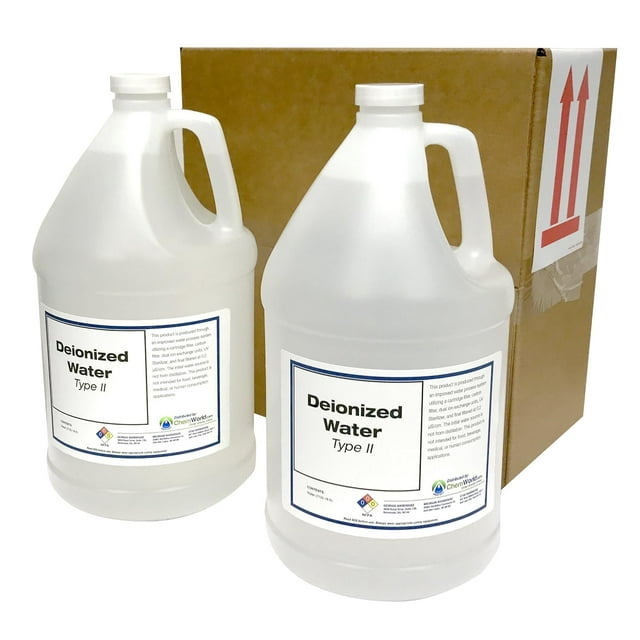 ChemWorld Type II Deionized Water 2x1 Gallons