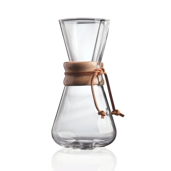 Chemex 3-Cup Classic Series Glass Coffeemaker