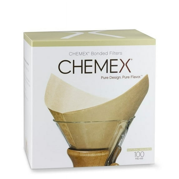 Chemex Filter - Natural Square - 100 CT - FSU-100