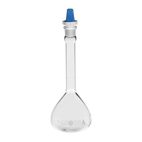 Chemglass Volumetric Flask,100mL CG-1602-05