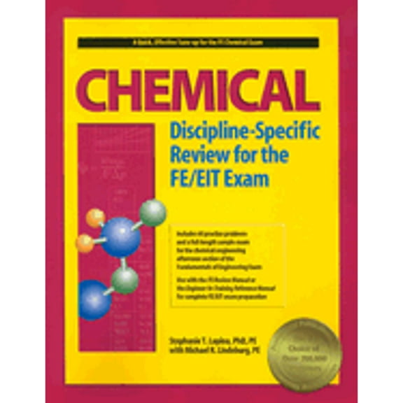 Pre-Owned Chemical Discipline-Specific Review for the FE/EIT Exam (Paperback)
