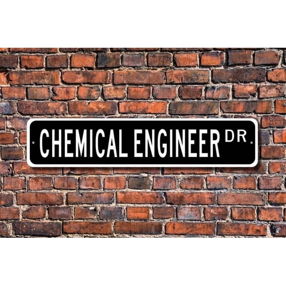 Chemical Engineer Chemical Engineer Gift Chemical Engineer sign Chemical Engineer decor Metal Aluminum Sign - Size: 16 x 4 Inches