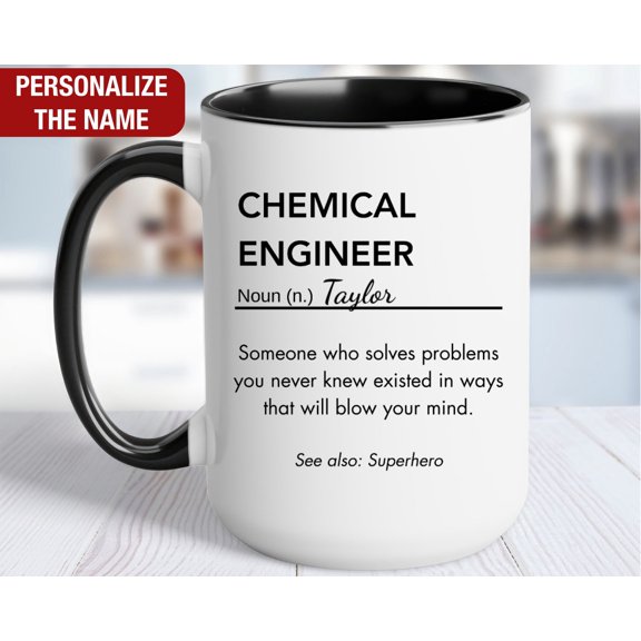 Chemical Engineer Definition Mug Personalized Chemical Engineer Cup Chemical Engineering G