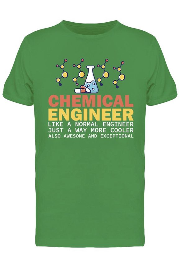 Chemical Engineer Design Tee Men's -Image by Shutterstock