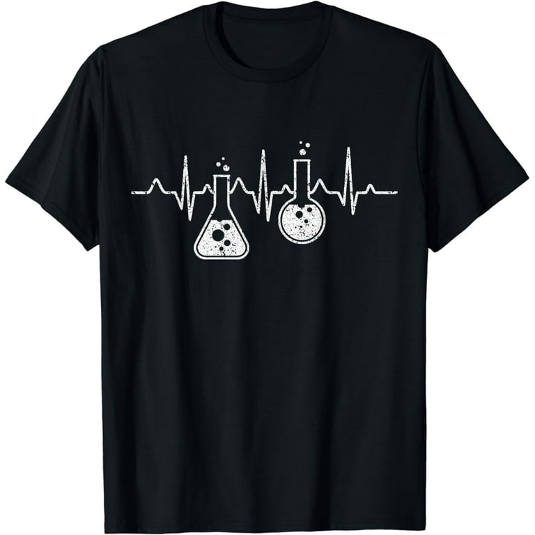 Chemical Engineer Heartbeat Engineering Gifts T-Shirt