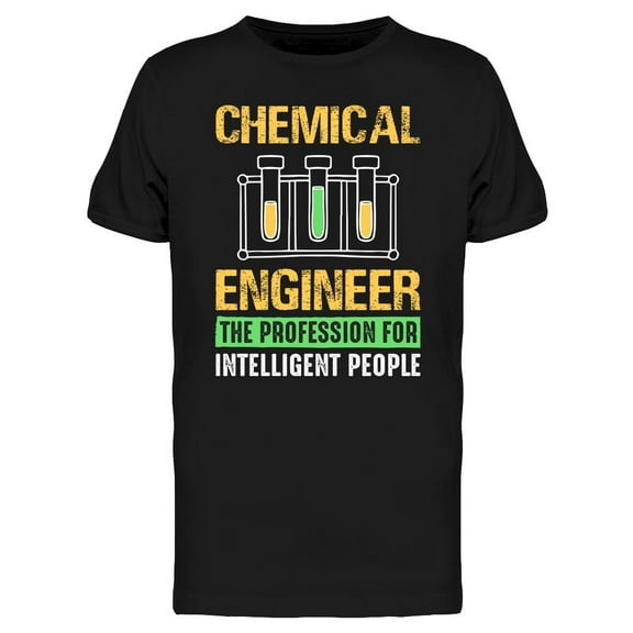 Chemical Engineer Proffesion T-Shirt Men -Image by Shutterstock, Male Large