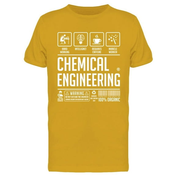 Chemical Engineering Tee Men's -Image by Shutterstock