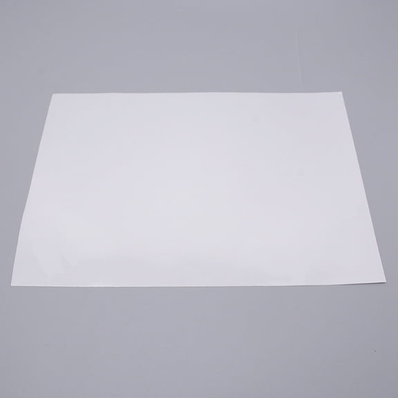 Chemical Fabric Self Adhesive Canvas Painting Supplies Rectangle White 30x21x0.01cm