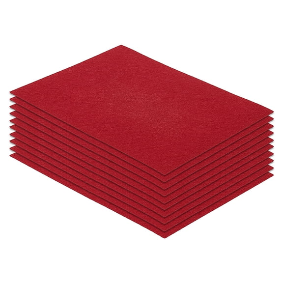 Chemical Fiber Felt Cloth for DIY Crafts Sewing Accessories Dark Red 28x21.5x0.1cm for DIY
