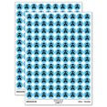 thumbnail image 1 of Chemical Gas Mask Ventilator Pandemic 200+ Round Stickers - Light Blue - Gloss Finish - 0.50" Size, 1 of 3