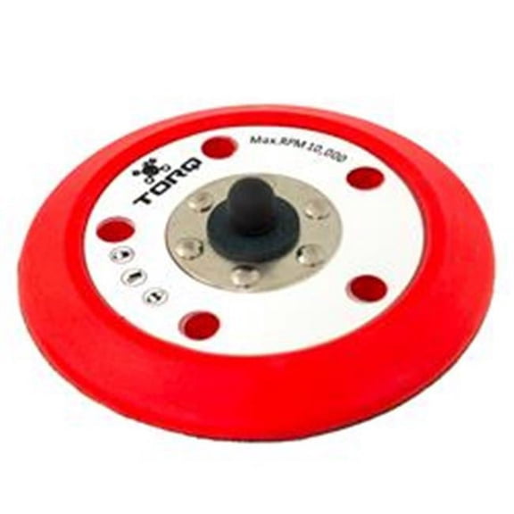 Chemical Guy BUFLC201 5 in. Torq R5 Dual Action Red Backing Plate