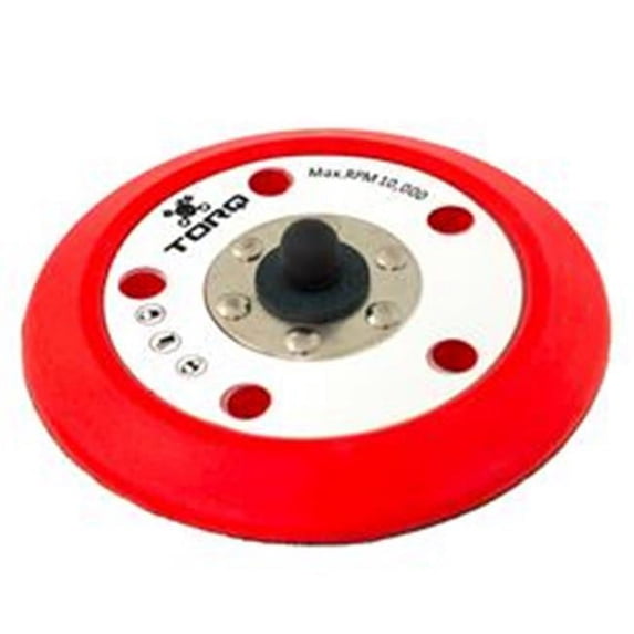 Chemical Guy BUFLC201 5 in. Torq R5 Dual Action Red Backing Plate