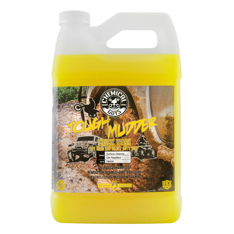 Chemical Guy CWS202 1 gal Tough Mudder Truck Wash & ATV Heavy Duty Soap