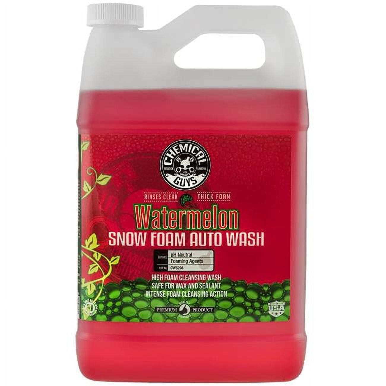 Chemical Guys CWS_110_16 Honeydew Snow Foam Car Wash Soap, 16 oz, Honeydew  Scent