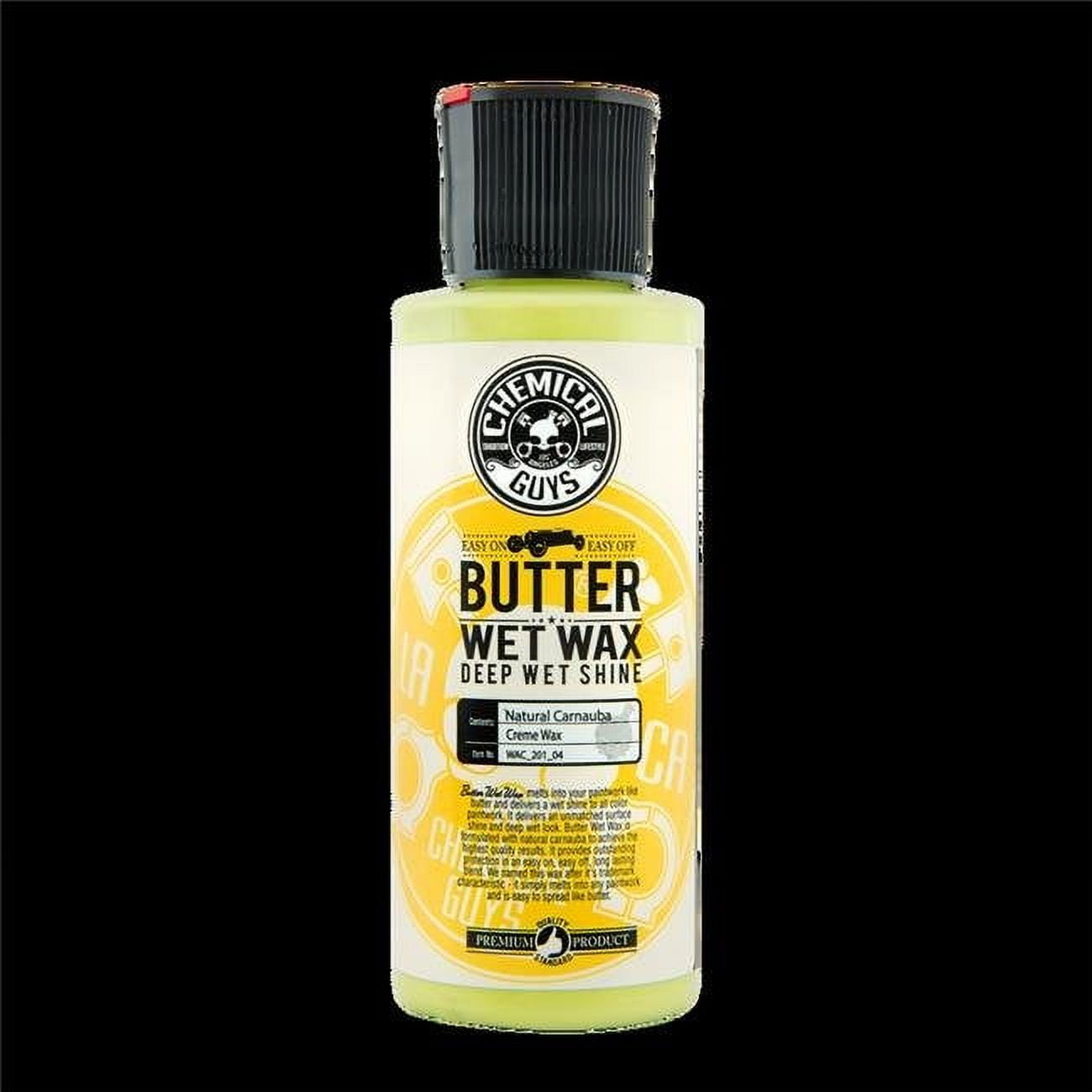Chemical Guy WAC20104 4 oz Butter Wet Car Wax 