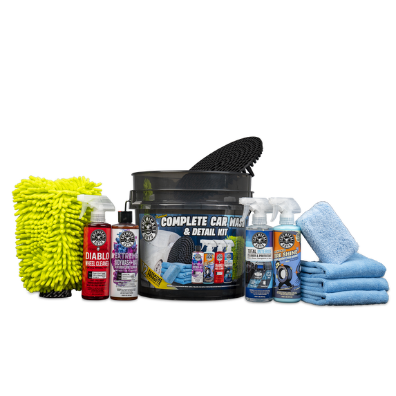Chemical Guys 12 Piece Premium Complete Car Wash & Detail Kit
