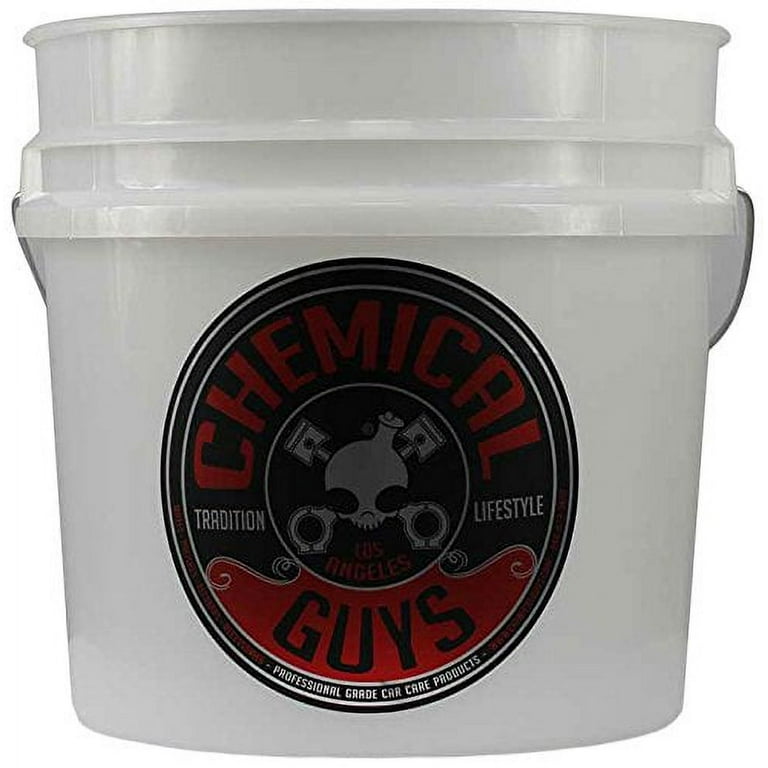 Chemical Guys ACC_103 Heavy Duty Detailing Bucket with Chemical Guys Logo  (4.5 Gal)