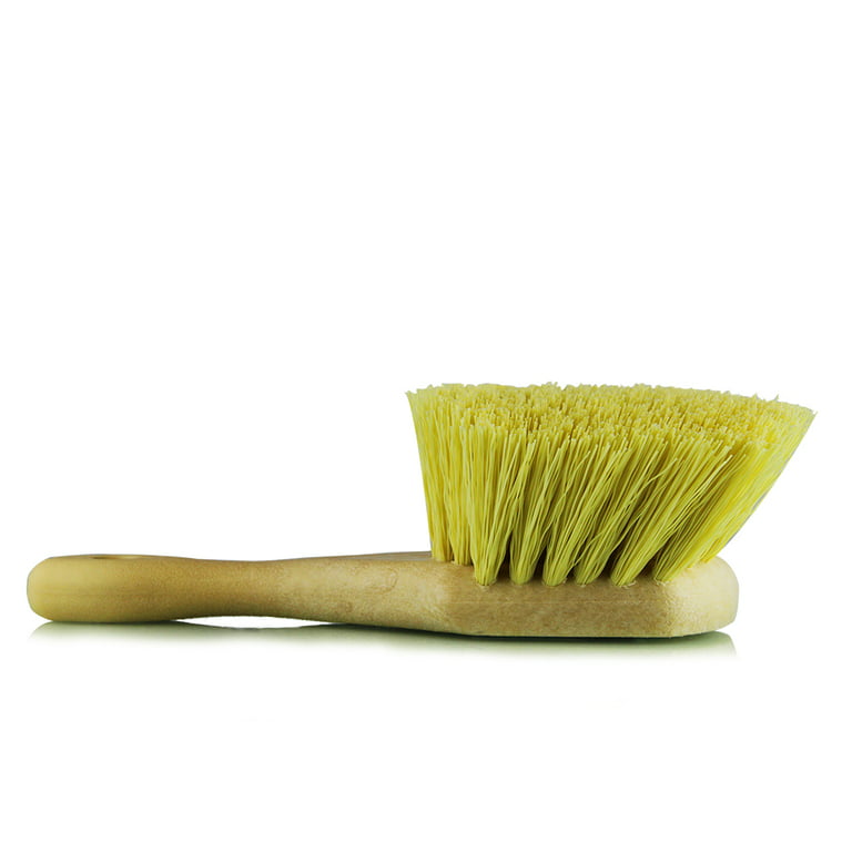 Chemical Guys ACC_G02 - Chemical Resistant Stiffy Brush, Yellow
