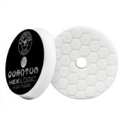Chemical Guys BUFX114HEX6 Hex-Logic Quantum Light-Medium Polishing Pad, White (6.5 Inch)