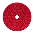 thumbnail image 1 of Chemical Guys BUFX117HEX6 Hex-Logic Quantum Ultra Light Finishing Pad (Red, 6.5 Inch), 1 of 5