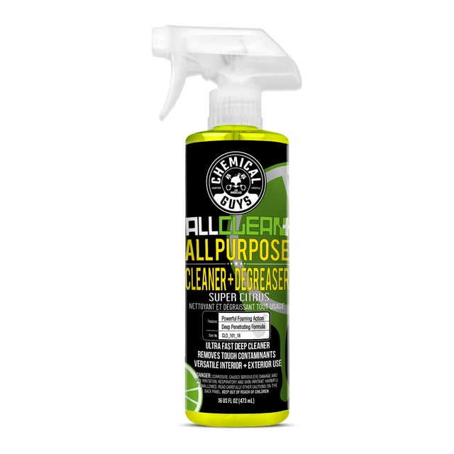 Chemical Guys All Clean+ Citrus Based All Purpose Super Cleaner (16 oz)