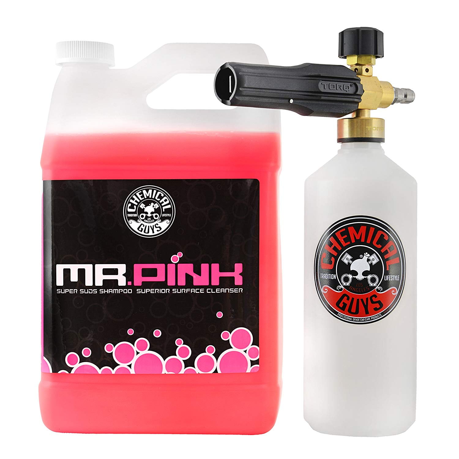 Chemical Guys CWS_402 Mr. Pink Super Suds Shampoo & Superior Surface
