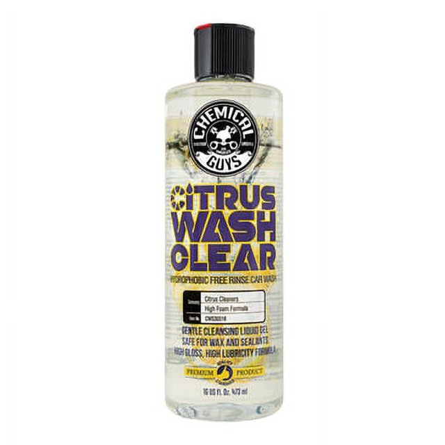 Chemical Guys CWS30316 Citrus Wash Clear Hydrophobic Free Rinse Car