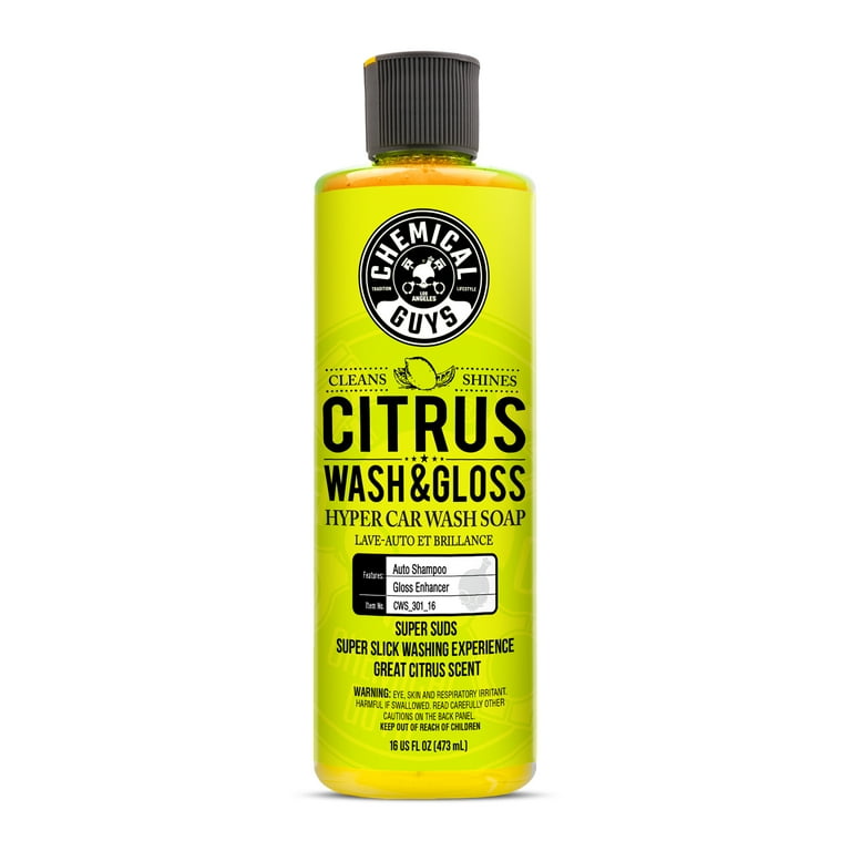 Chemical Guys Citrus Wash & Gloss Concentrated Car Wash (16 oz