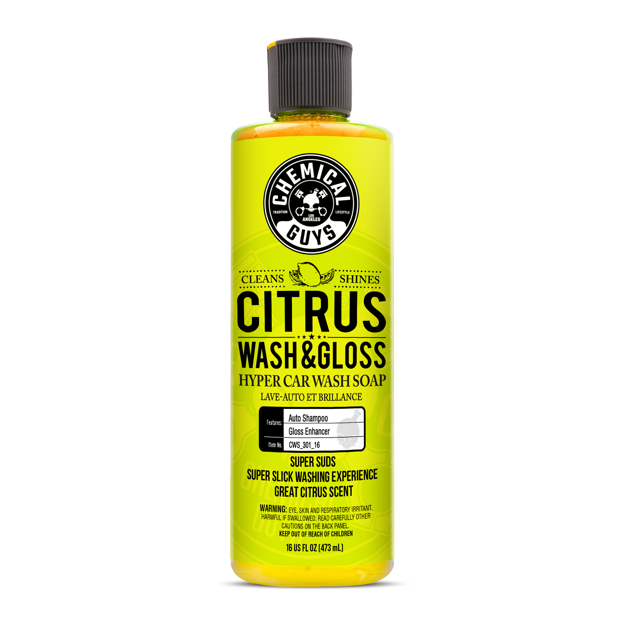 Chemical Guys Citrus Wash & Gloss Concentrated Car Wash (16 oz) - image 1 of 12