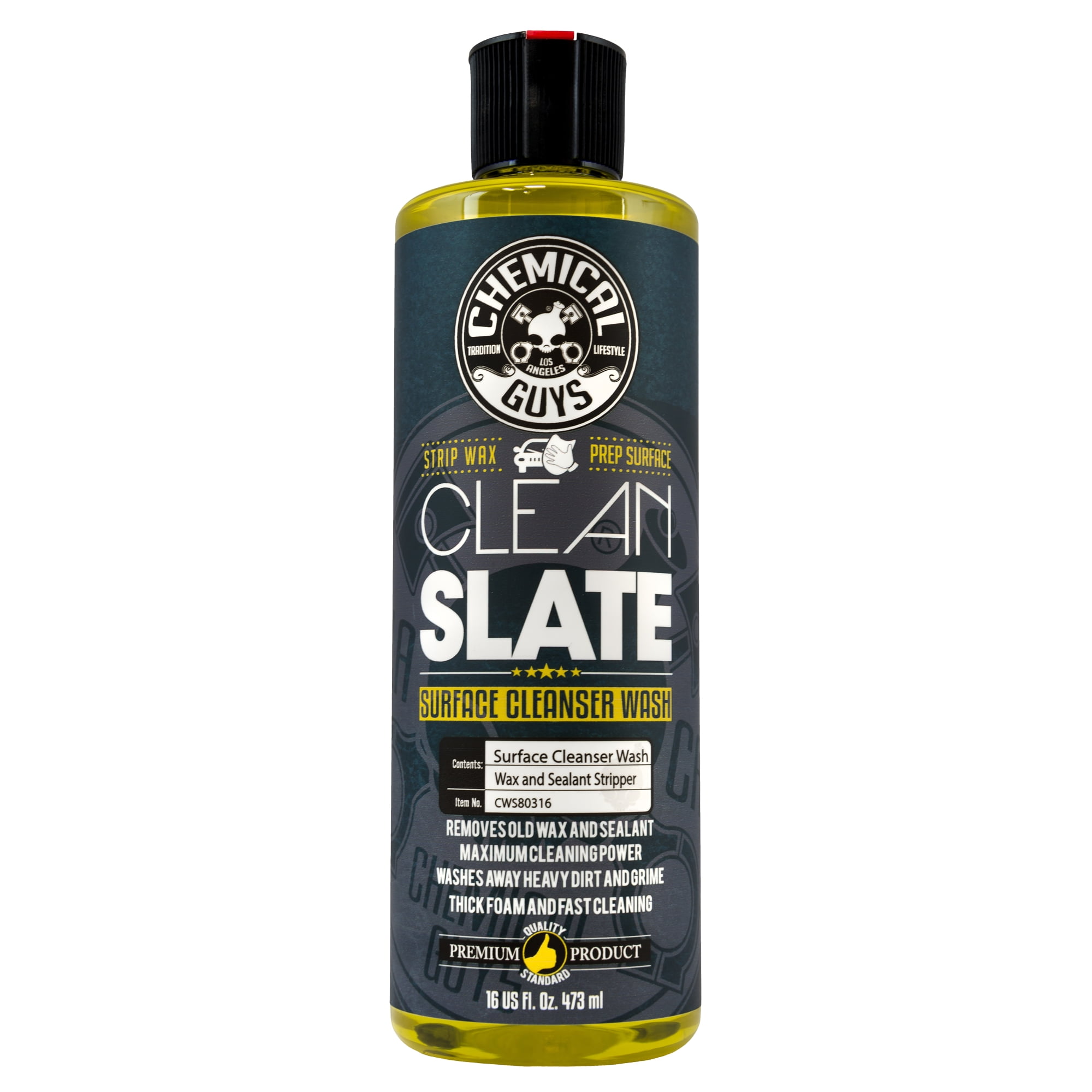 Chemical Guys Clean Slate Surface Cleanser Wash(16 Oz) CWS80316