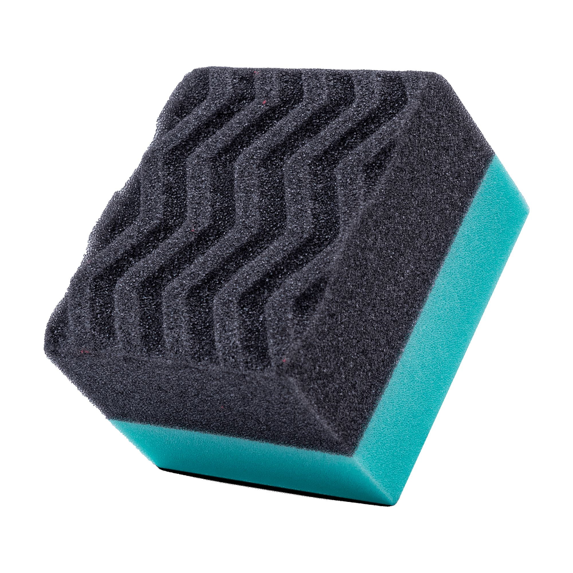 Chemical Guys Durafoam Contoured Large Tire Dressing Applicator Pads (2 Pack)