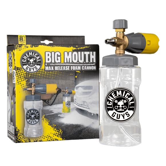 Chemical Guys EQP324 Multi-Color Big Mouth Max Release Foam Cannon, 34oz Bottle