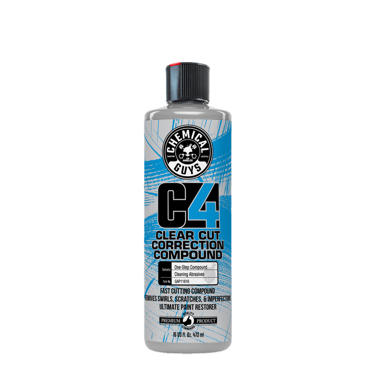 Chemical Guys Polish - C4 Clear Cut Correction Compound ***New Product***  16oz