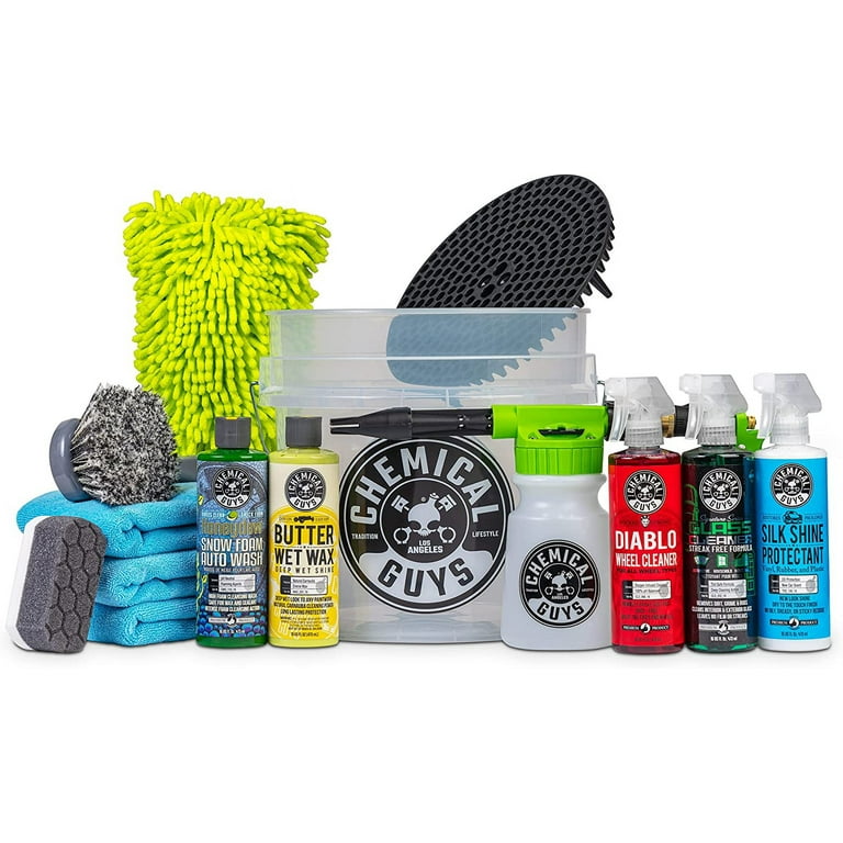 Chemical Guys HOL129 - Best Two Bucket Wash and Dry Kit (11 Items)