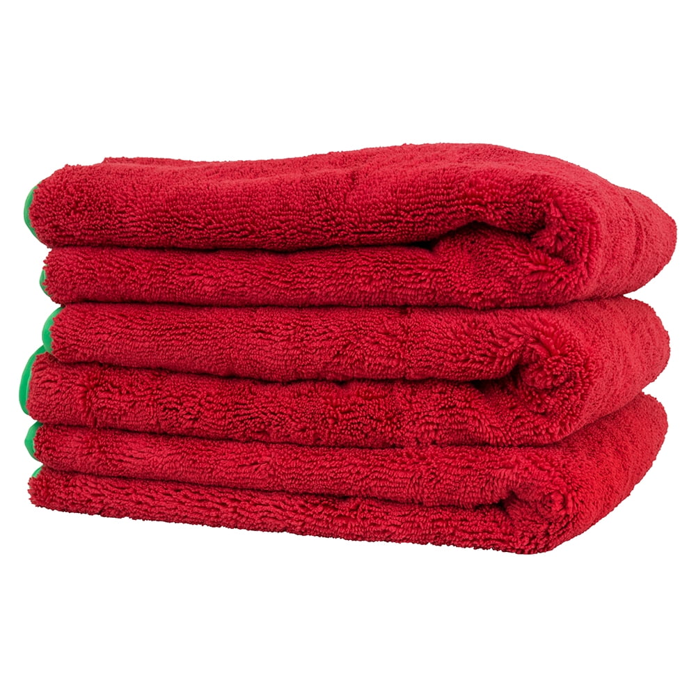 Chemical Guys MIC50903 - Premium Red-Line Microfiber Towel, 24 x