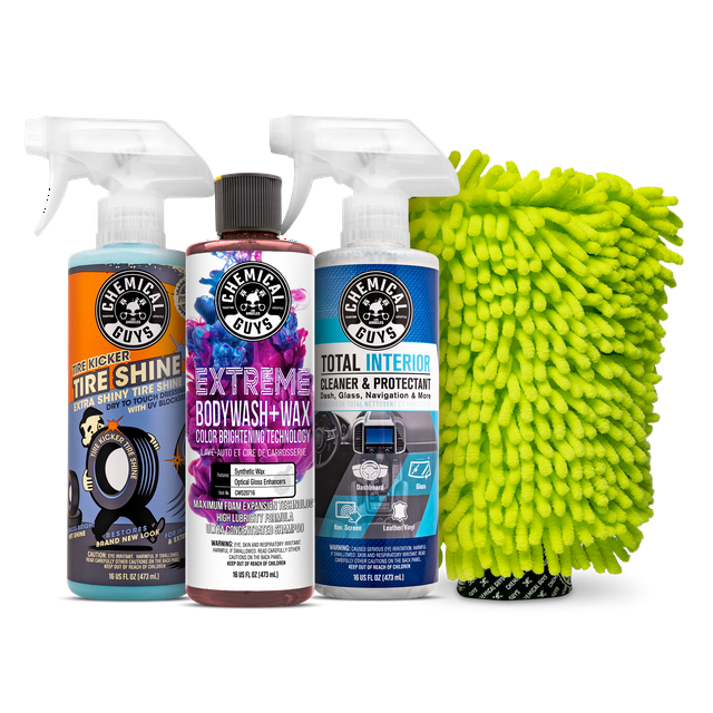 Chemical Guys Perfect Finish Clean & Shine Car Care Kit (5 Piece