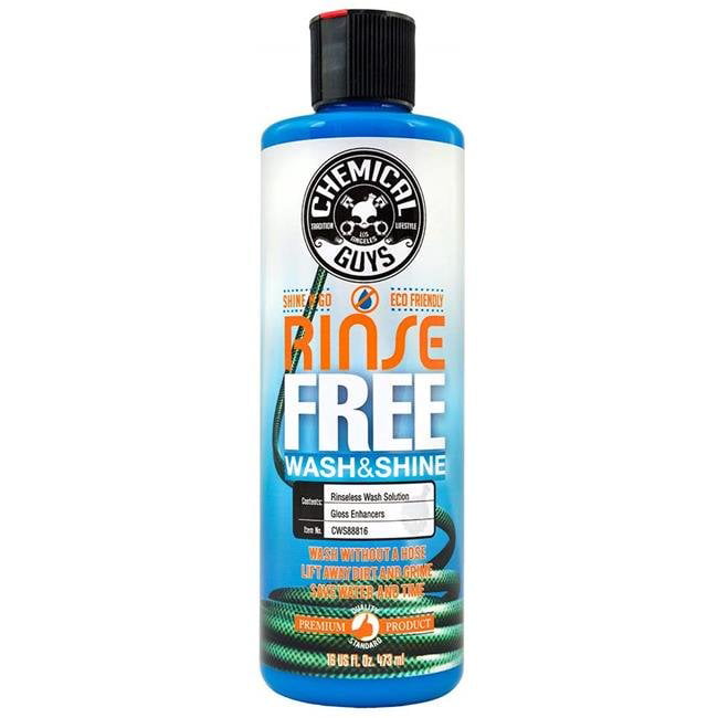Chemical Guys Rinse Free EcoWash- The Hose Free Car Wash (16oz) 