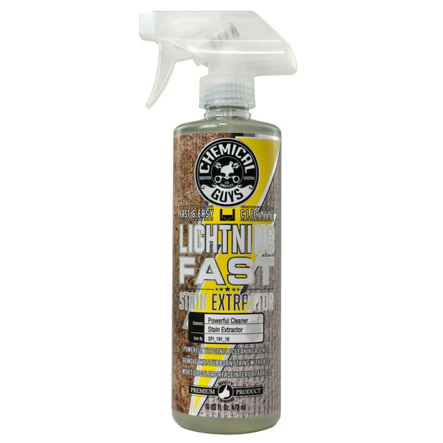 Chemical Guys SPI_191 Lightning Fast Carpet and Upholstery Stain Extractor, 16 oz