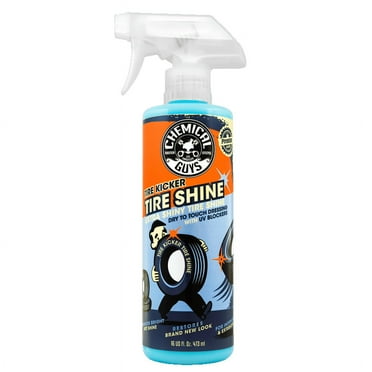 Chemical Guys TVD11316 Tire Kicker Sprayable Extra Glossy Tire Shine (Works on Rubber, Vinyl & Plastic) Safe for Cars, Trucks, Motorcycles, RVs & More, 16 fl oz