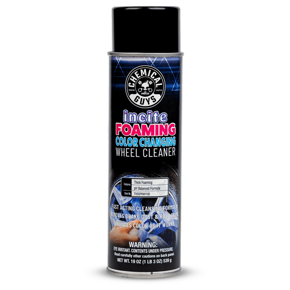 Chemical Guys TVDSPRAY102 - Incite Reactive Foam Color Changing Wheel Cleaner