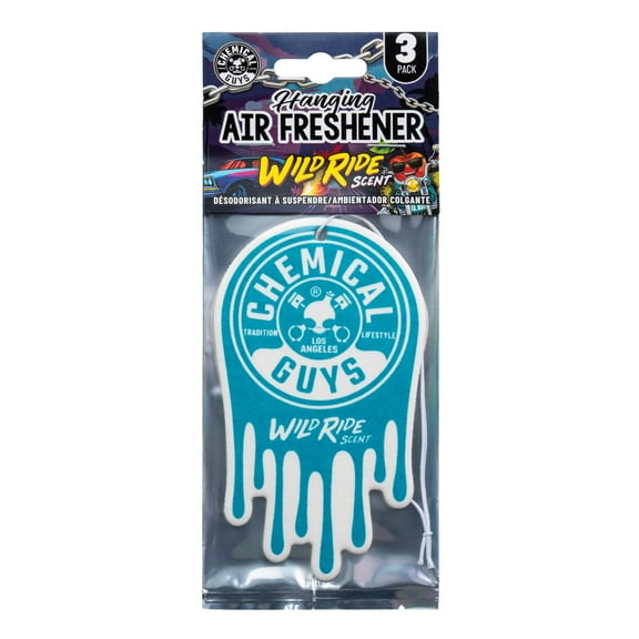 Chemical Guys "Wild Ride" Scent Paper Hanging Air Freshener