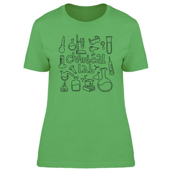 Chemical Lab T-Shirt Women -Image by Shutterstock, Female x-Large